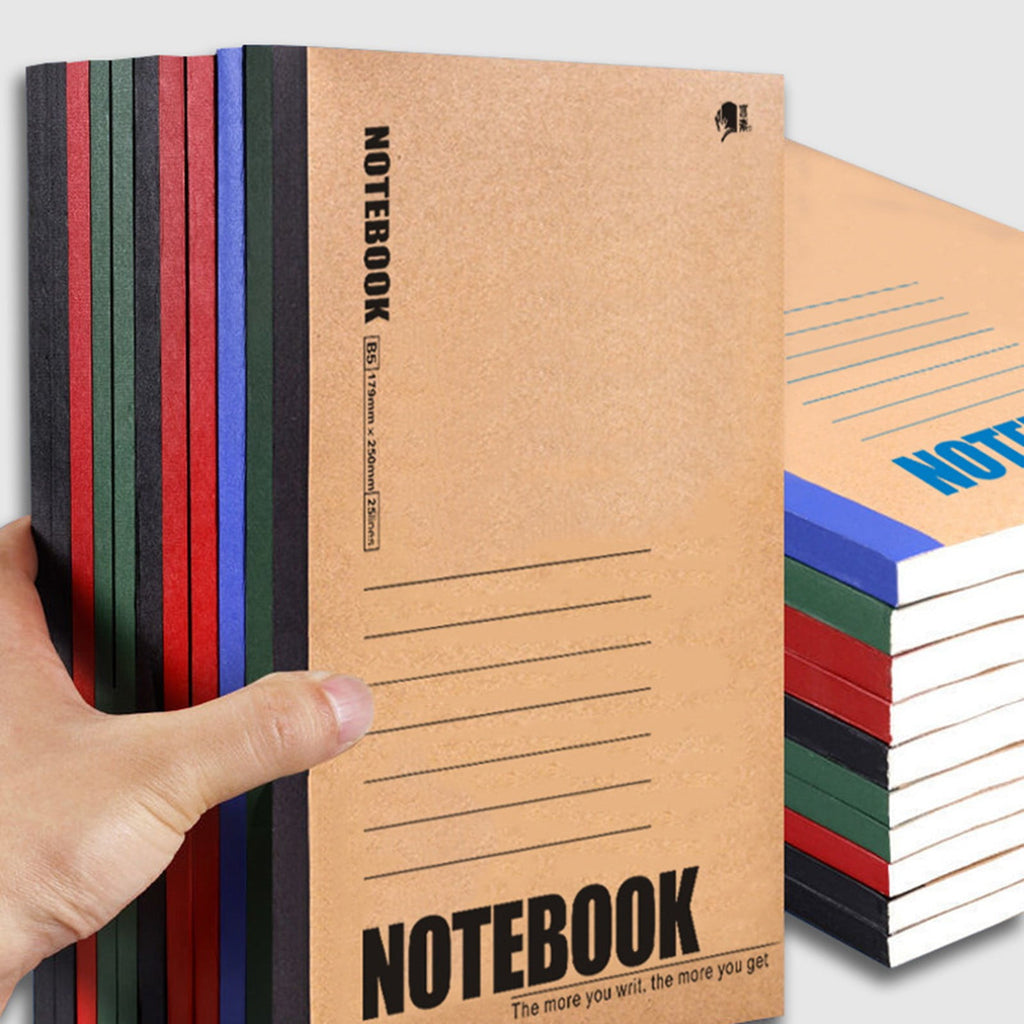 A5 Or B5 Composition Notebook,Journals College Ruled Notebooks With Rainbow Spines Small Lined Composition Book For Home Composition Notebook