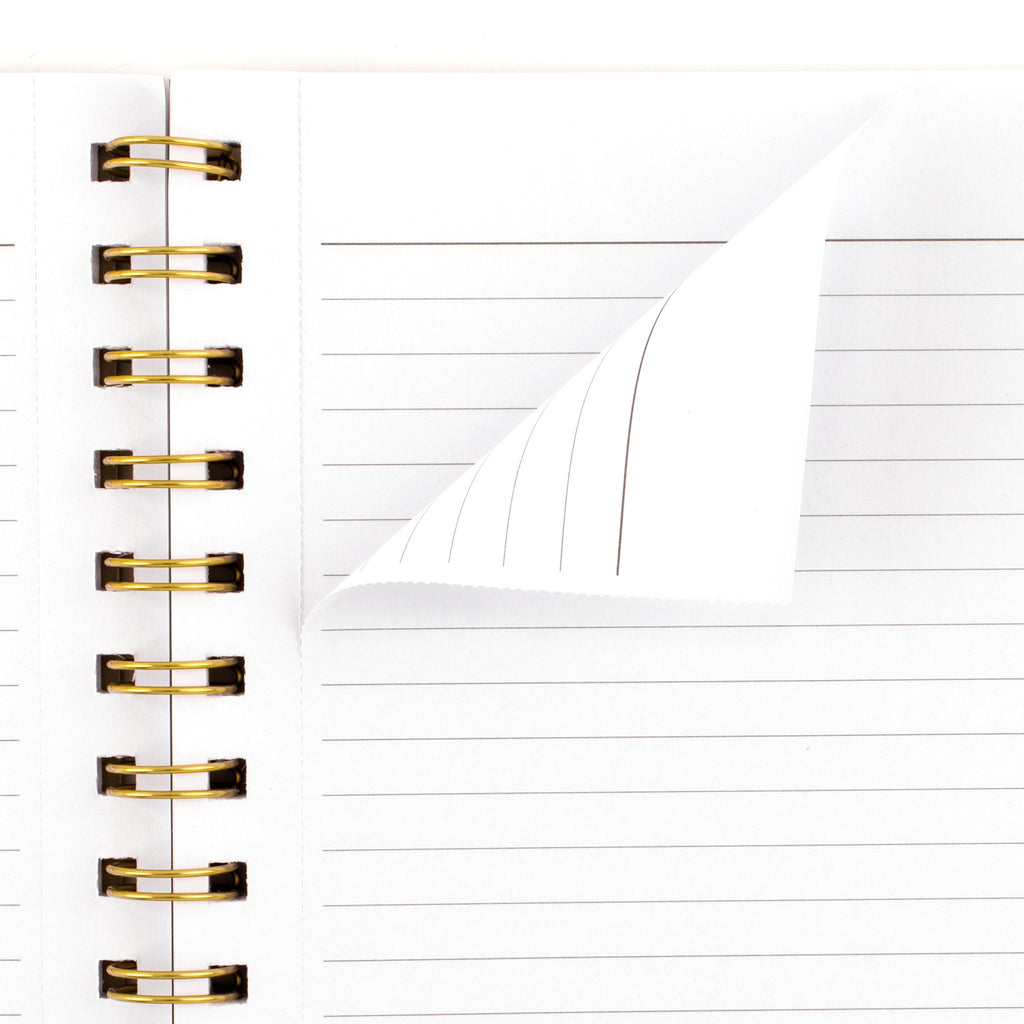 Cambridge Workstyle Notebook, 8" x 10", Timeless Taupe, Medium, Spiral, 80 Sheets